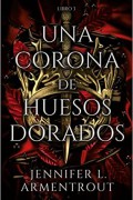 Una corona de huesos dorados