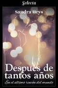 Después de tantos años