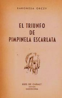 El triunfo de Pimpinela Escarlata